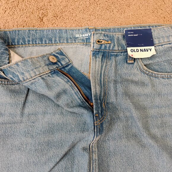 Woman's Old Navy New Jean Skirt Size 8 - Picture 9 of 9